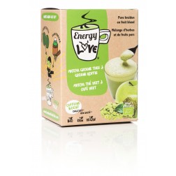EnergyLove BIO : Matcha, Appel & Green Coffee Extract - Ongezoet